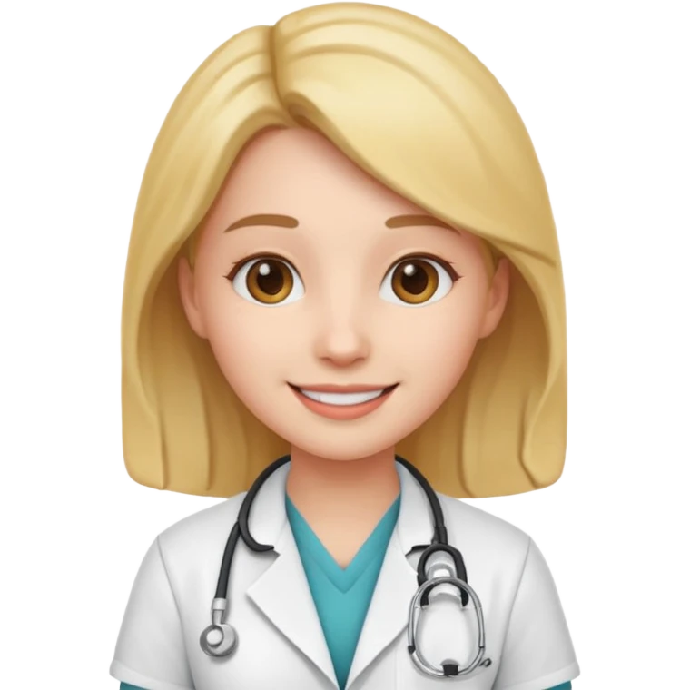 young female doctor emoji emoji