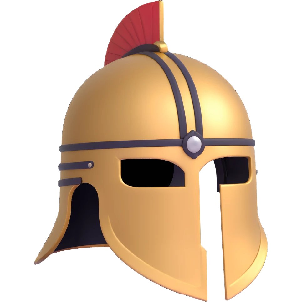 Anglo-Saxon helmet emoji