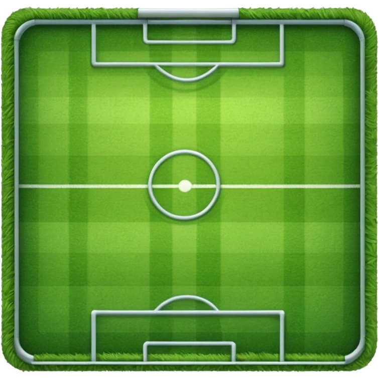 piece of short grass of a soccer field emoji