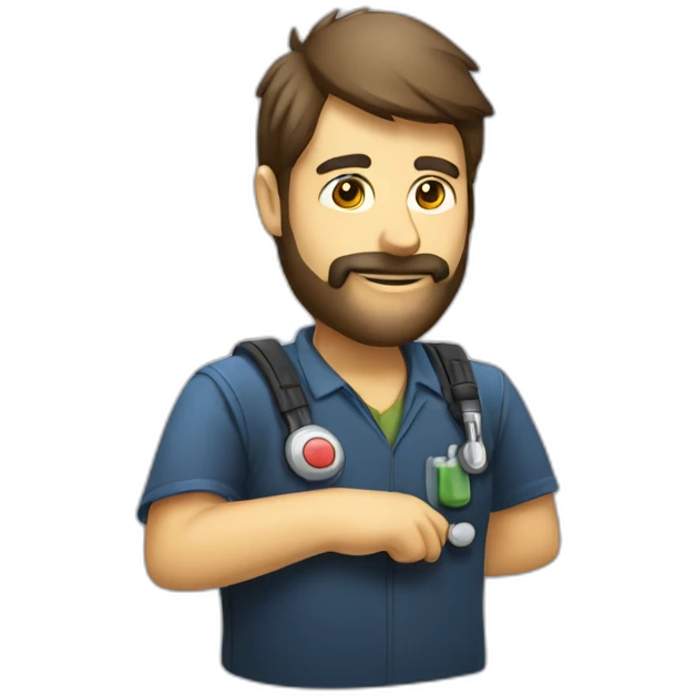 Unix system administrator on call shift emoji