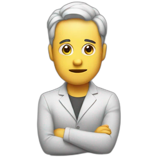think emoji