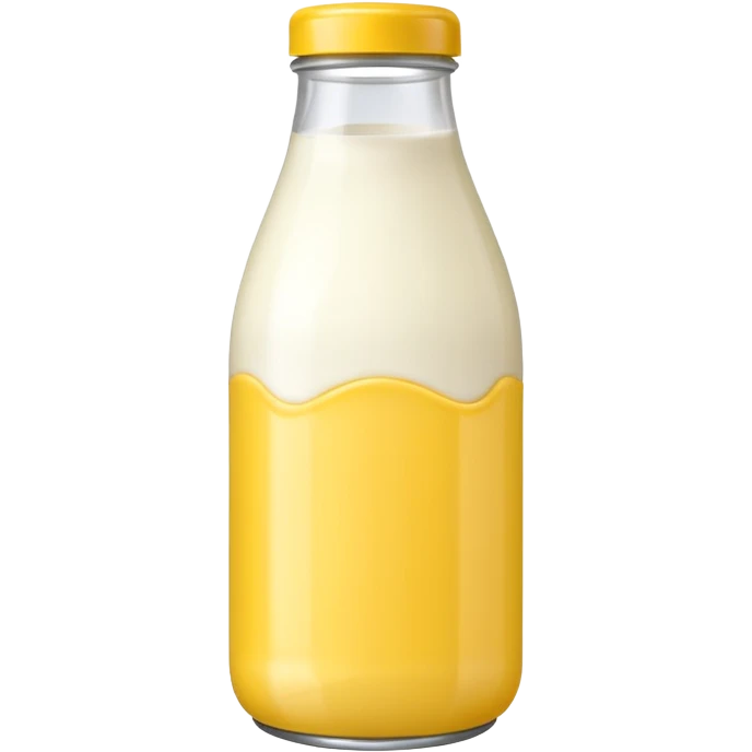 baby Milk bottle yellow emoji