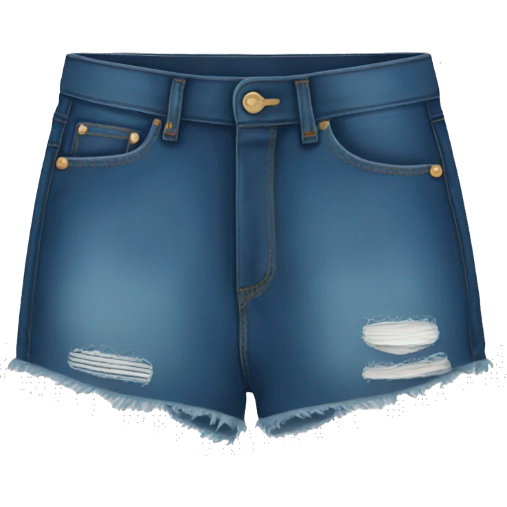 Cutoff Jean shorts emoji