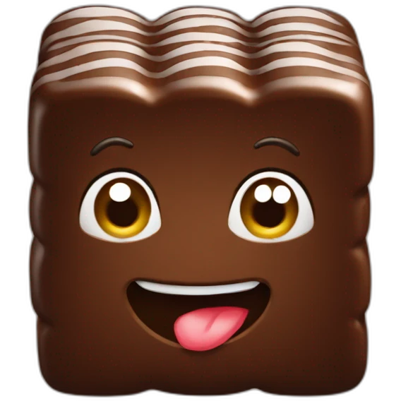 block Schokolade emoji