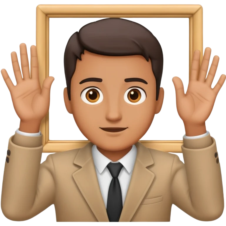 director hands frame gesture, filmmaker framing with hands emoji