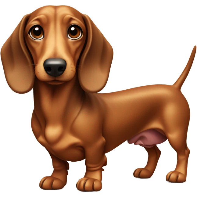 dachshund  emoji