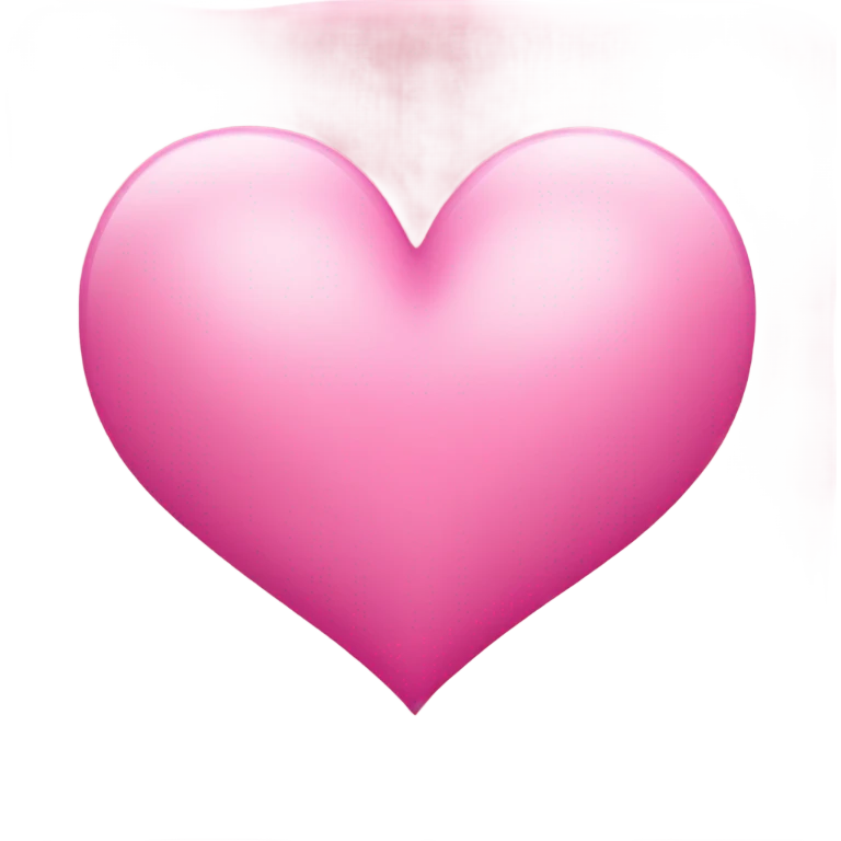 Make me a pretty pink heart emoji