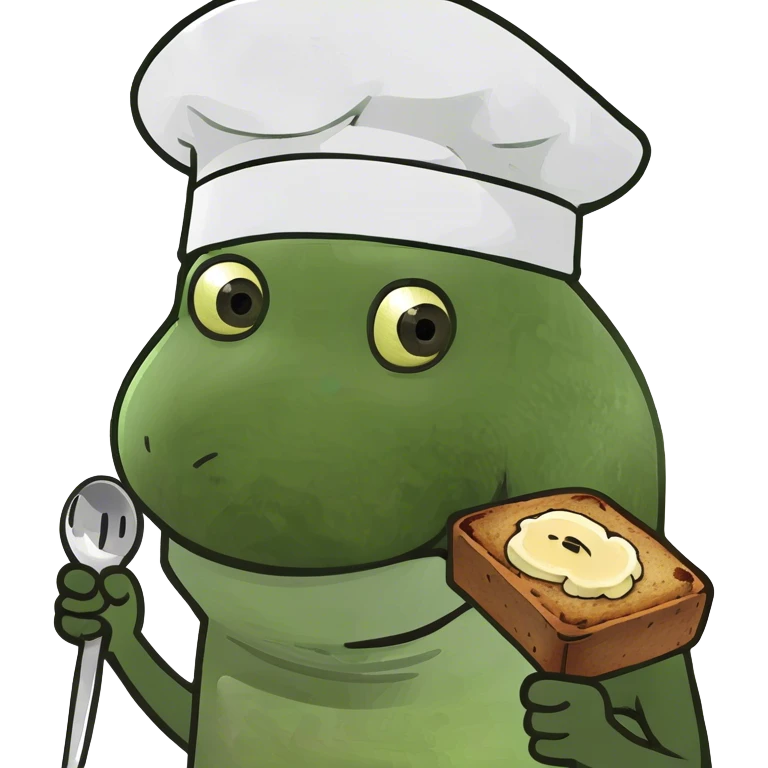 Alive banana bread emoji