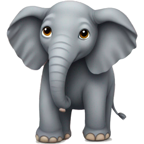 Tw elephant image place inside Spain flag  emoji