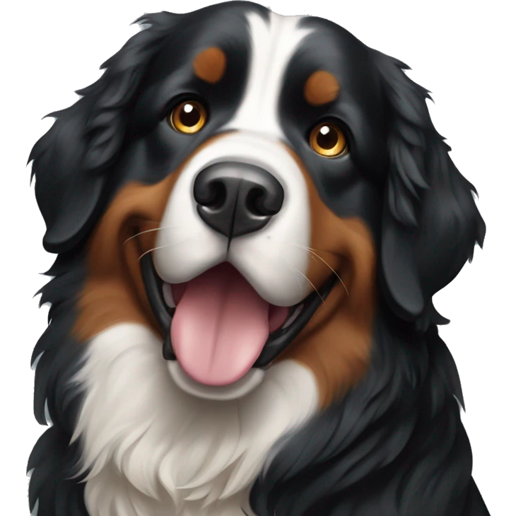 Bernese mountain dog  emoji