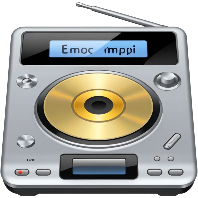 CD player emoji
