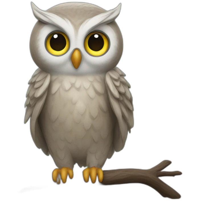 owl deploying in friday emoji