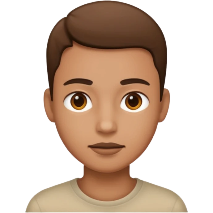 😳 zoomed in middle emoji