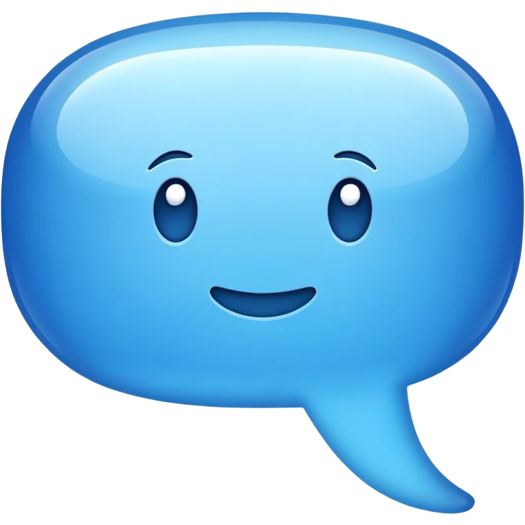 message bubble emoji