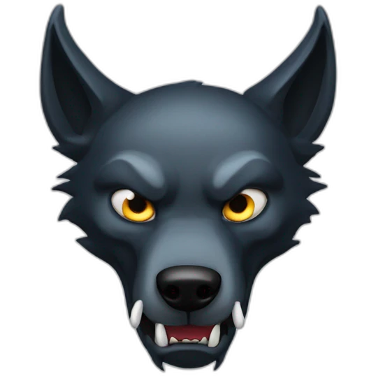 Wolf symbiote emoji