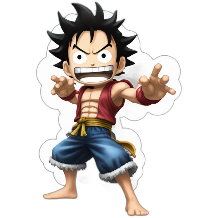 Luffy gear4 emoji