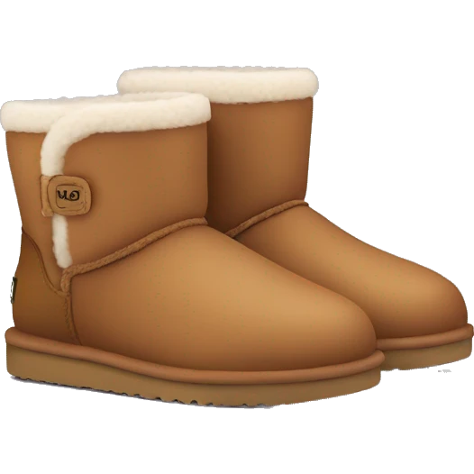 mini ugg boots emoji