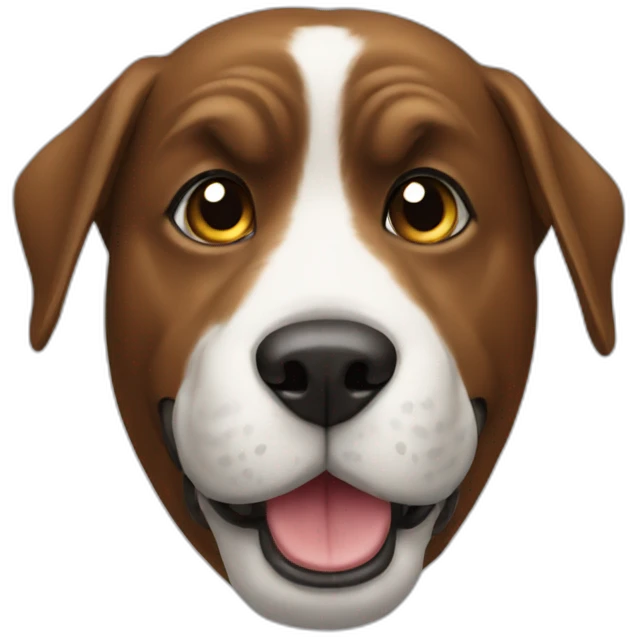 Dog black emoji