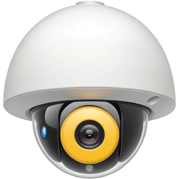 beyaz güvenlik kamerası emoji
