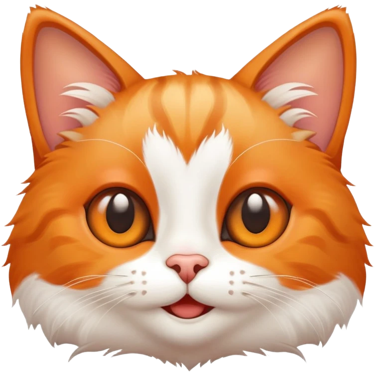 Funny cat emoji
