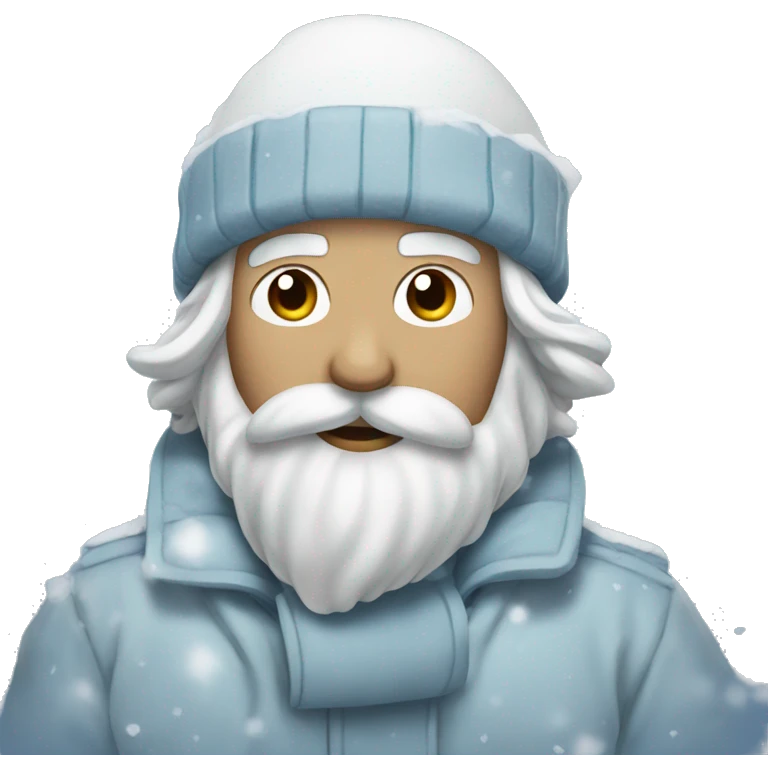 Snow emoji