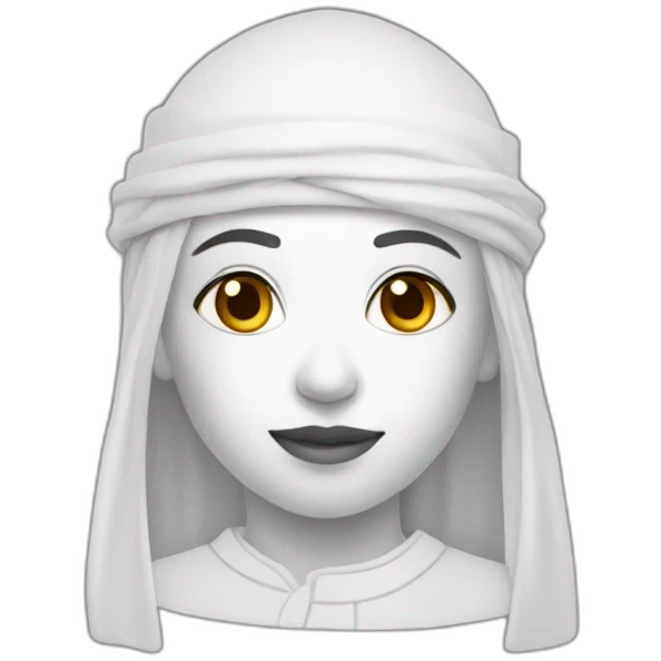Moroccan-white emoji
