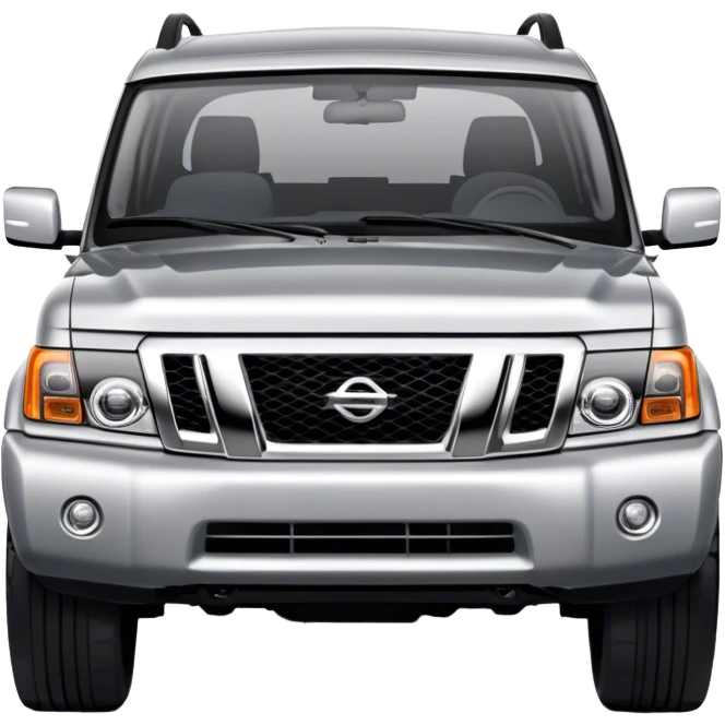 Nissan Patrol y62 - Nissan (Model Year: 2022) (Iconic colour: Silver) emoji