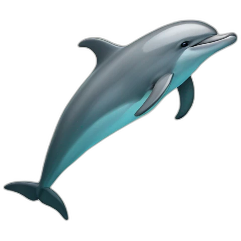 dolphin with a machete emoji