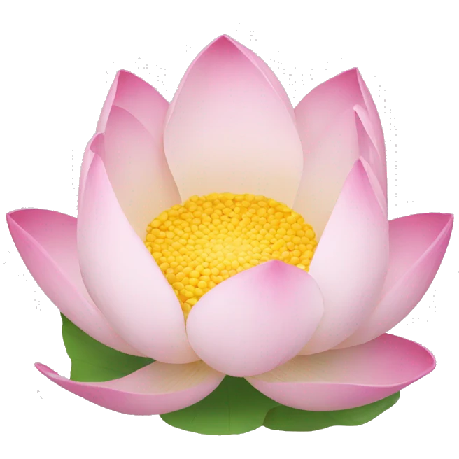 Lotus flower emoji