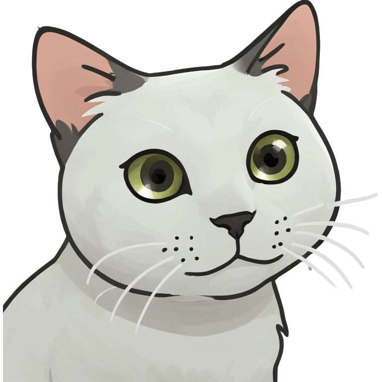 Cute cat emoji