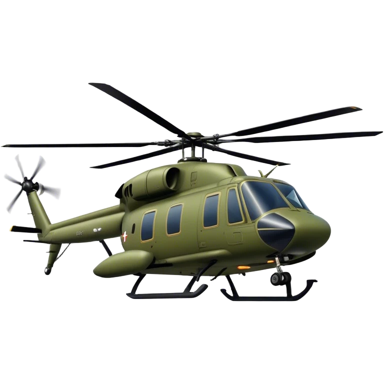 military helicopter emoji