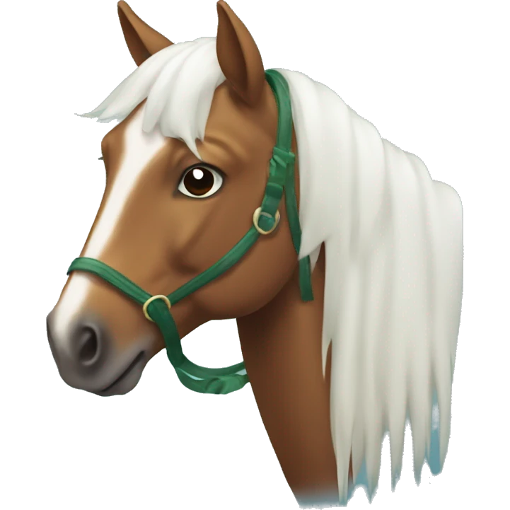 caballo de navidad emoji