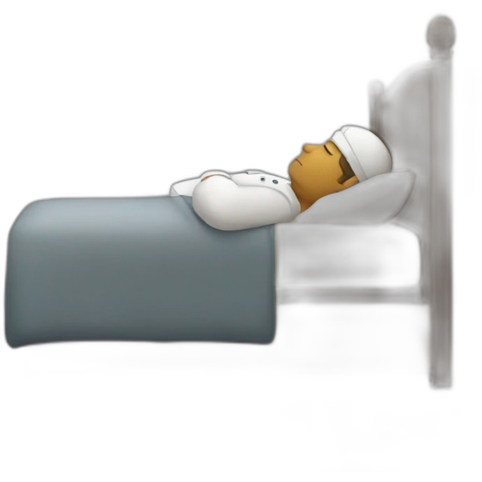 Sleeping steward emoji