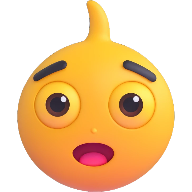 dumb emoji with eyes spread emoji