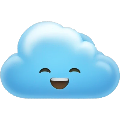 Cloud emoji