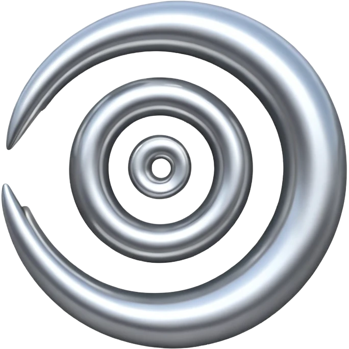 three arm spiral emoji