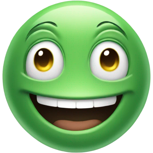 alien satisfied smiling  emoji