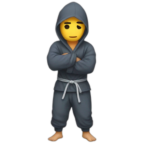 Ninja in pajama emoji