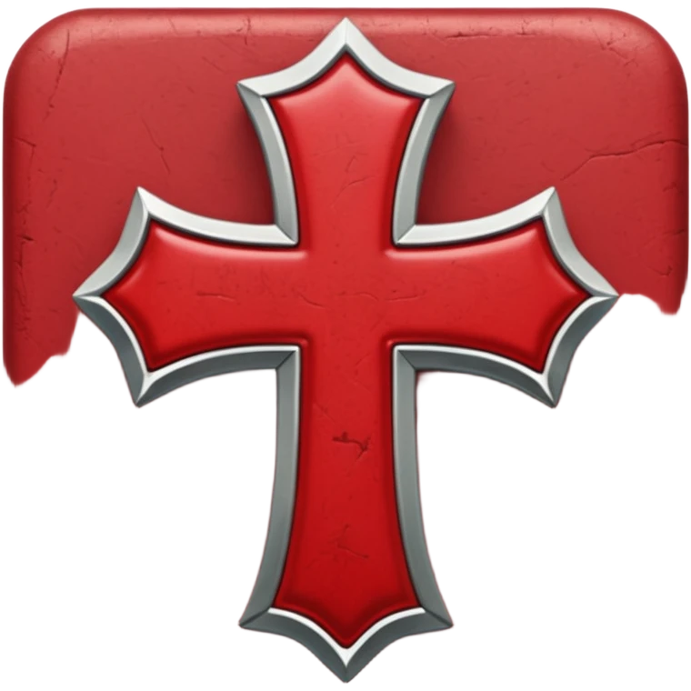 Cruz de borgoña emoji