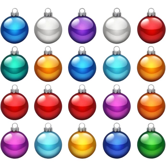 pelotas de navidad emoji