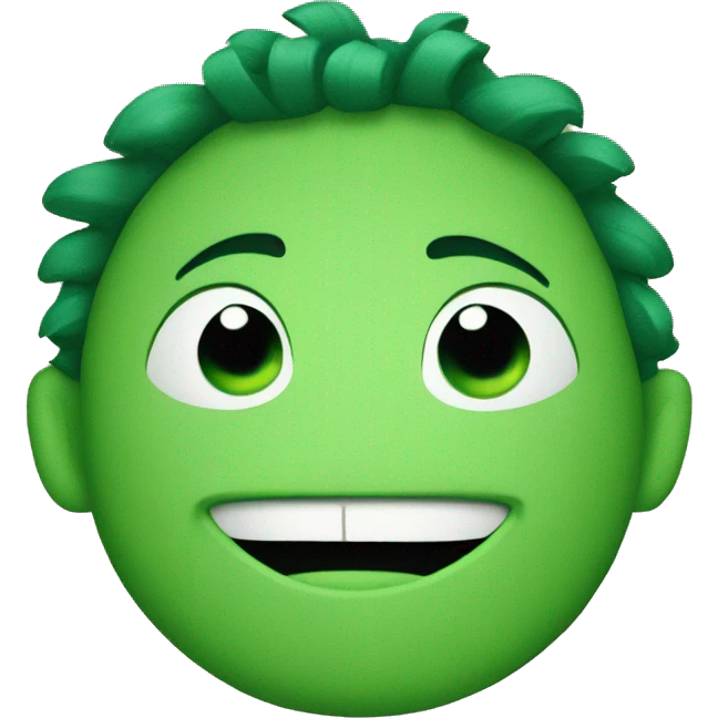 Green Stitch emoji