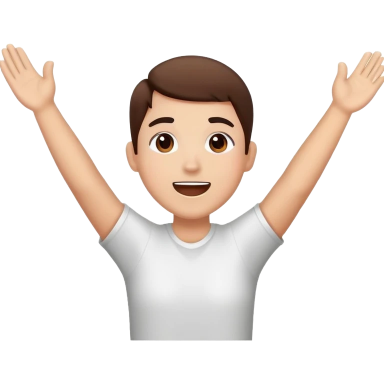 face with hands raised, confetti in the air, cheering at a parade emoji