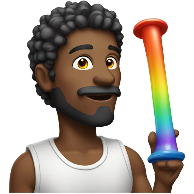Guy holding that Bong emoji