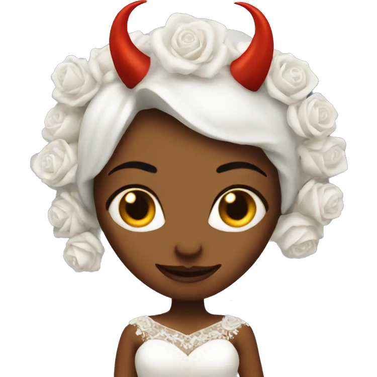 Devil bride emoji