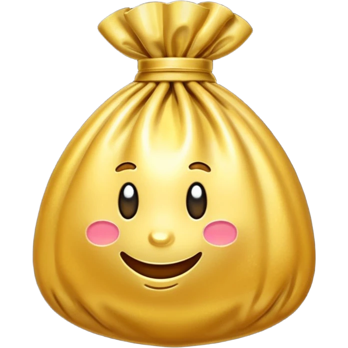 gold money bag emoji