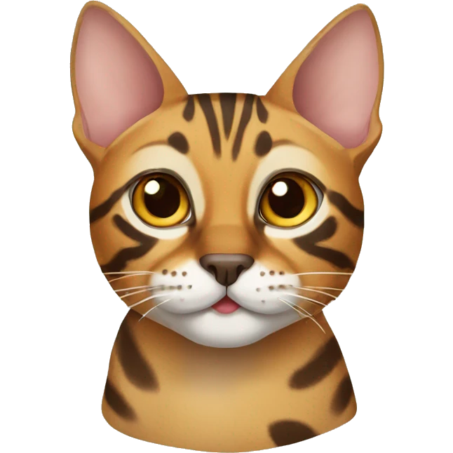 Bengal cat emoji