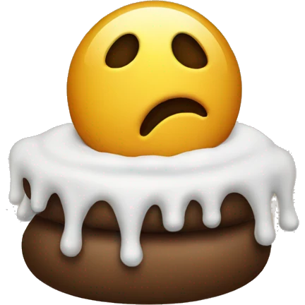 Poop emoji with halo emoji emoji