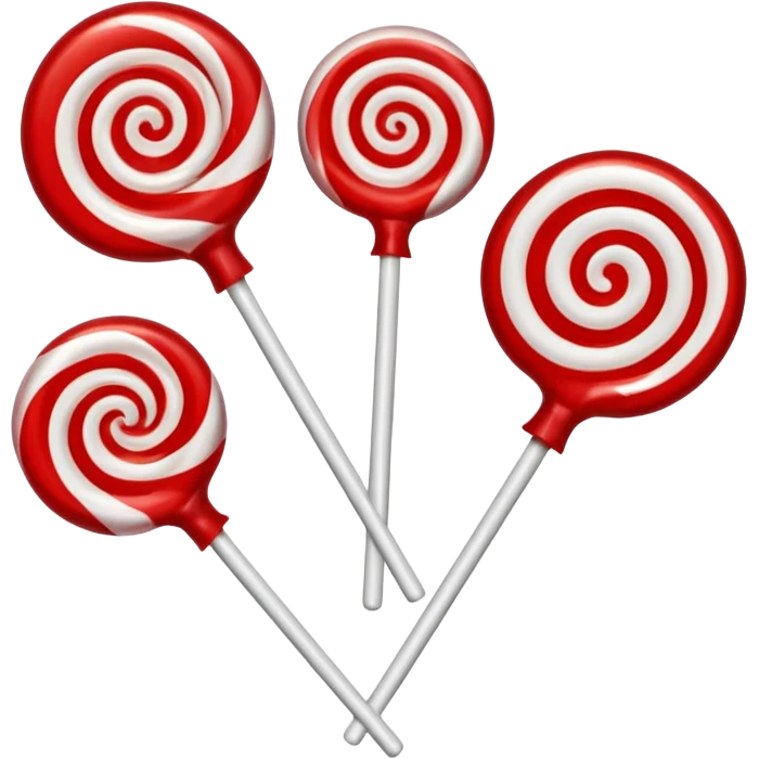 red lollipops emoji