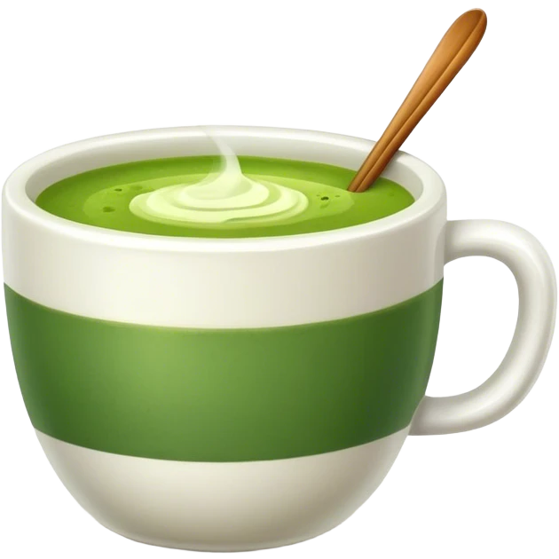 Te matcha emoji