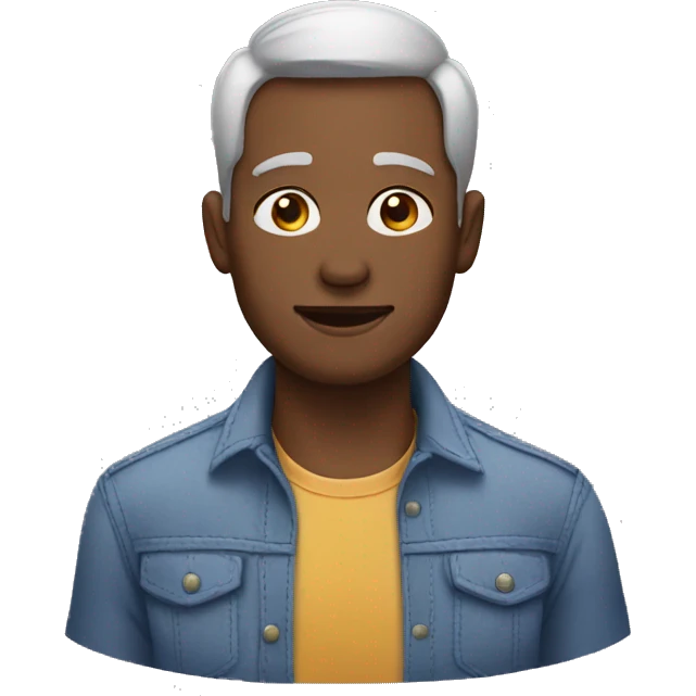 Family man without hear  emoji